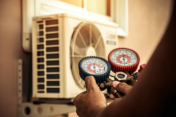 Professional Furnace Repair technician working in Marietta, OK